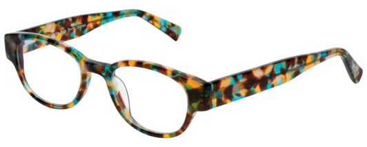 EyeBobs Rita Book Designer Reading Eye Glasses 2258-16 Blue Tortoise 47mm