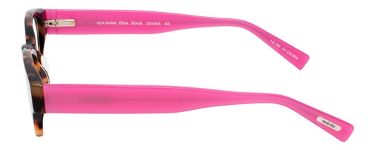 EyeBobs Rita Book Designer Reading Eye Glasses 2258-45 Tortoise Havana Pink 47mm