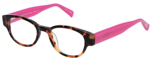 EyeBobs Rita Book Designer Reading Eye Glasses 2258-45 Tortoise Havana Pink 47mm