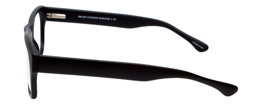 Big and Wide Designer Eyeglasses BW4 Matte Black 60mm :: Rx Single Vision