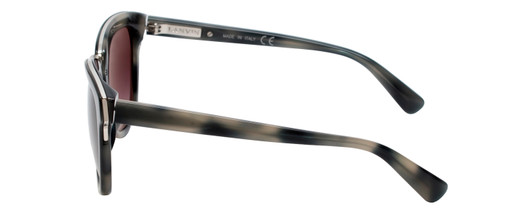 Lanvin Designer Sunglasses Navy Blue Marble/Smoke Rose Gradient SLN728-96NX-52mm