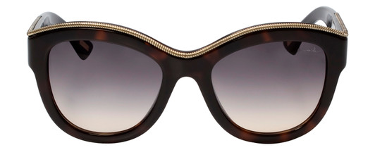 Lanvin Designer Sunglasses Havana Tortoise Gold / Grey Gradient SLN693-01AY-52mm