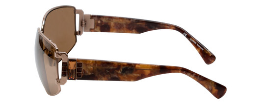 Lanvin Designer Sunglasses Bronze/Marble Havana Tortoise Amber SLN020S-668X-63mm