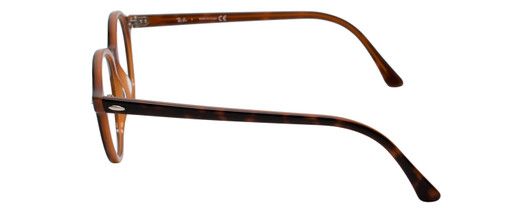 Ray Ban Prescription Eyeglasses RB7118-5713-48 mm Havana Tortoise/Caramel Brown
