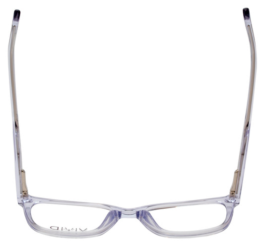 Vivid Designer Reading Eyeglasses 912 Glossy Crystal Clear 51 mm Bi-Focal