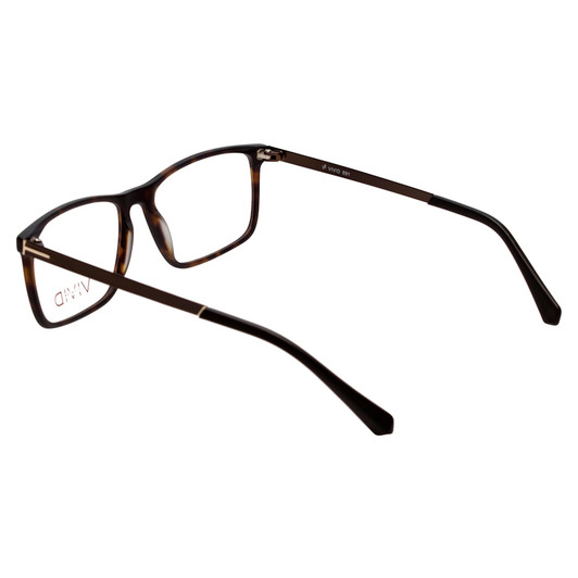 Vivid Designer Reading Eye Glasses 891 Matte Demi/Amber/Brown 55 mm Custom Lens