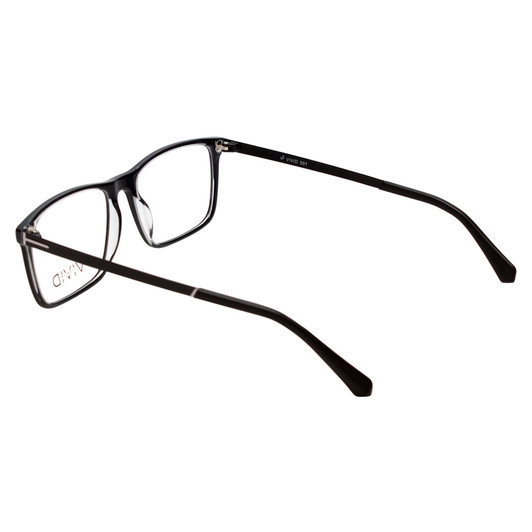 Vivid Designer Reading Eye Glasses 891 in Black/Crystal Clear 55 mm Progressive