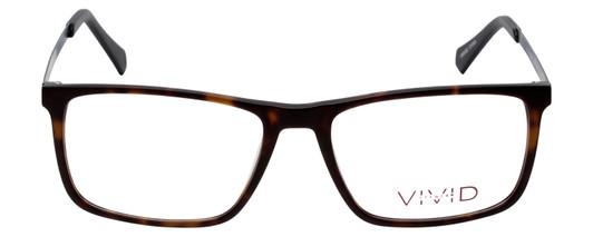Vivid Designer Reading Eyeglasses 891 Matte Demi Tortoise/Blue Light Filter+A/R