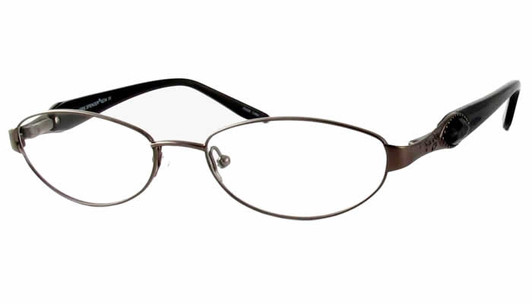 Valerie Spencer Designer Blue Light Blocking Reading Glasses 9234 in Slate 52mm