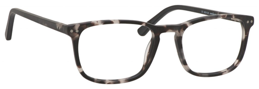 Esquire Unisex EQ1556 Blue Light Filter+A/R Lenses Black Grey Marble 51 mm