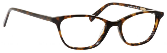 Ernest Hemingway H4666 Unisex Oval Frame Eyeglasses in Tortoise 49 mm Custom Lens