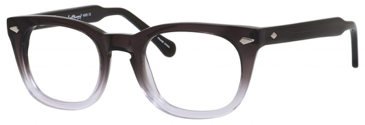 Ernest Hemingway H4668 Unisex Round Eyeglasses in Dark Grey Fade 48 mm RX SV