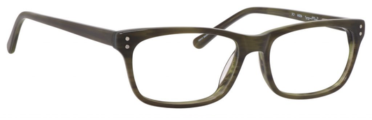 Ernest Hemingway H4684 Unisex Blue Light Blocking Filter+A/R Lenses Olive Green