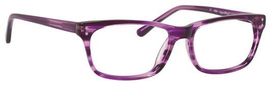 Ernest Hemingway H4684 Unisex Blue Light Blocking Filter+ A/R Lenses Purple 53 m