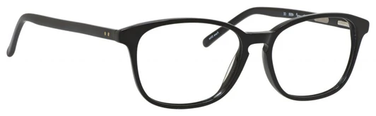 Ernest Hemingway H4698 Unisex Oval Eyeglasses in Shiny Black 52 mm Progressive
