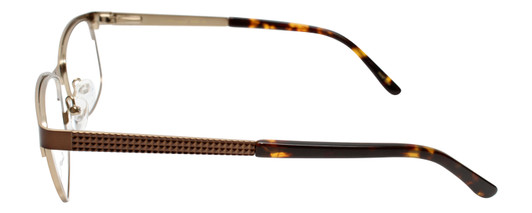 Ernest Hemingway H4686 Unisex Blue Light Blocking Filter+A/R Lenses Brown 51 mm