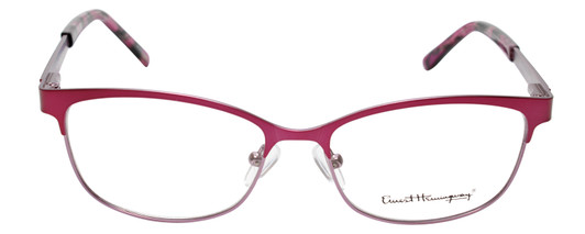 Ernest Hemingway H4686 Unisex Blue Light Blocking Filter+A/R Lenses Burgundy 51