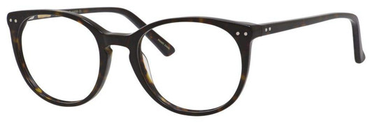 Profile View of Ernest Hemingway H4699 Unisex Oval Blue Light Blocking Filter+A/R Lenses Tortois