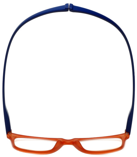 Magz Astoria Magnetic Custom Eyeglasses in Orange Blue