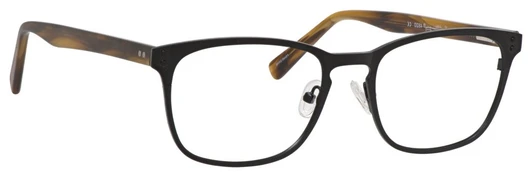 Ernest Hemingway Blue Light Filter&A/R Lenses H4820 Reading Glasses Satin Black