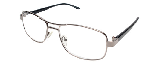 Donald Trump Designer Metal Reading Glasses DTR 04 in Gunmetal Silver Black 53mm