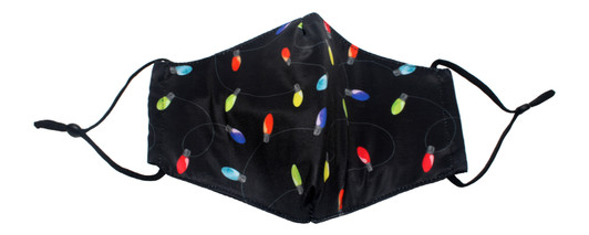 !Calabria Durable Cotton Lining Christmas Theme Face Mask Built In Filter Pocket