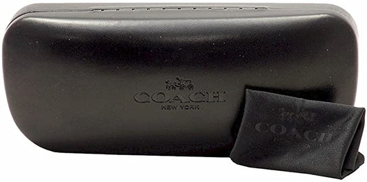 COACH Prescription Eyeglasses VV-QA-HC6114-5502-53 mm Orange Gold Black Custom Lens