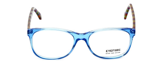 Profile View of Eyefunc Designer Blue Light Blocking Reading Glasses 8072-90 Multi 49mm 20 Power