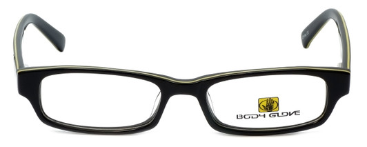Profile View of Body Glove Eyeglasses BB113 Glossy Black KIDS SIZE 48 mm w/Blue Light Filter+A/R