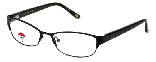 Silver Dollar Designer Blue Light Blocking Reading Glasses Café 3152 Ebony 52mm