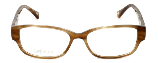 Front View of Silver Dollar Blue Light Blocking Reading Glasses Cashmere 450 in Tortoise 53mm