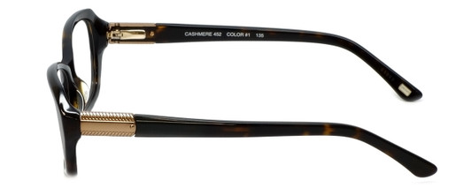 Silver Dollar Blue Light Blocking Reading Glasses Cashmere 452 in Tortoise 53mm
