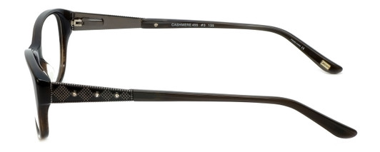 Silver Dollar Blue Light Blocking Reading Glasses Cashmere 455 in Charcoal 53mm