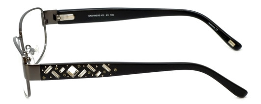 Silver Dollar Blue Light Blocking Reading Glasses Cashmere 472 in Graphite 53mm