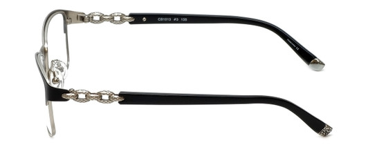 Silver Dollar Designer Blue Light Blocking Reading Glasses CB1013 in Tuxedo 52mm
