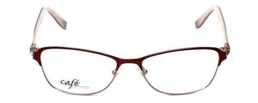 Front View of Converse Blue Light Blocking Reading Glasses City-Limits-Tortoise Tortoise 51mm