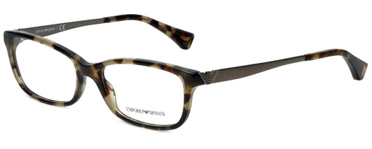 Emporio Armani Designer Blue Light Block Reading Glasses EA3031-5234 Havana 55mm