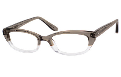 Profile View of Eddie Bauer Designer Blue Light Blocking Reading Glasses EB8290 Grey Fade 50mm N