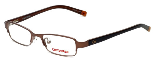 Profile View of Converse Designer Blue Light Blocking Reading Glasses Energy Brown 44mm 20 Power