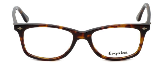 Front View of Esquire Designer Blue Light Blocking Reading Glasses EQ1511-GYA Grey Amber 54mm