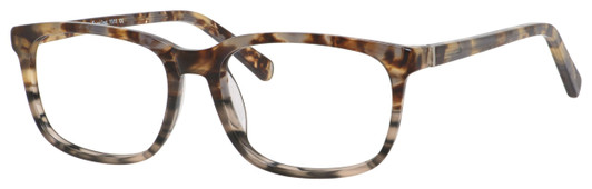 Profile View of Esquire Designer Blue Light Blocking Reading Glasses EQ1511-OLA Olive Amber 54mm