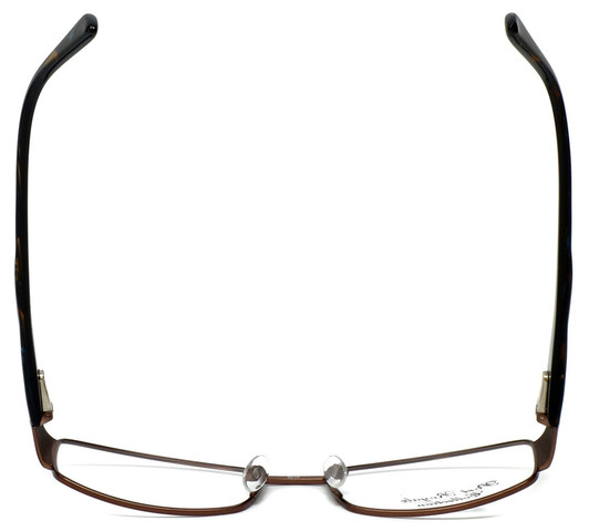 Moda Vision Designer Blue Light Blocking Reading Glasses FG6501E-BRN Brown 53mm