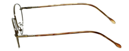 Side View of Calabria FlexPlus 84 Matte Black Designer Blue Light Blocking Reading Glasses Ne