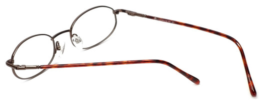 Close up View of Calabria FlexPlus 92 Black Designer Blue Light Block Reading Glasses 44mm /Power