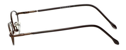 FlexPlus Designer Blue Light Blocking Reading Glasses Model 96 Shiny-Brown 43mm