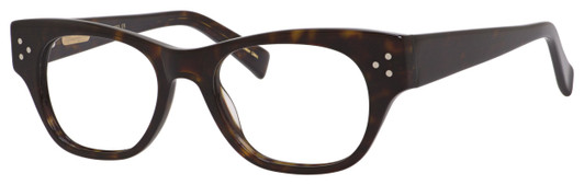 Profile View of Ernest Hemingway Blue Light Blocking Reading Glasses H4693-TOR in Tortoise 51mm