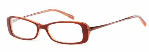 Profile View of Jones New York Designer Blue Light Blocking Reading Glasses J212 Burgundy 50mm N