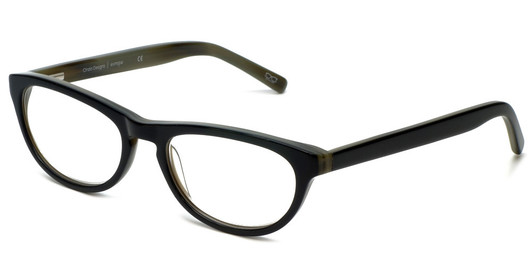 Cinzia Designer Blue Light Blocking Reading Glasses Libertine C1 in Black 50mm N