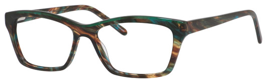 Front View of Marie Claire Blue Light Blocking Reading Glasses MC6222-RTO in Red Tortoise 53mm
