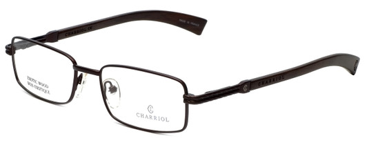 Charriol Designer Blue Light Blocking Reading Glasses PC7245-C3 in Brown 52mm Ne